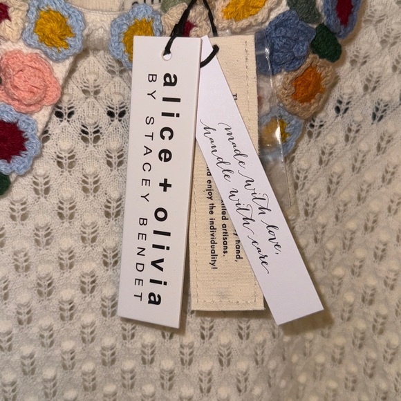 Alice + Olivia Chase Puff Sleeve Sweater - Picture 4 of 7